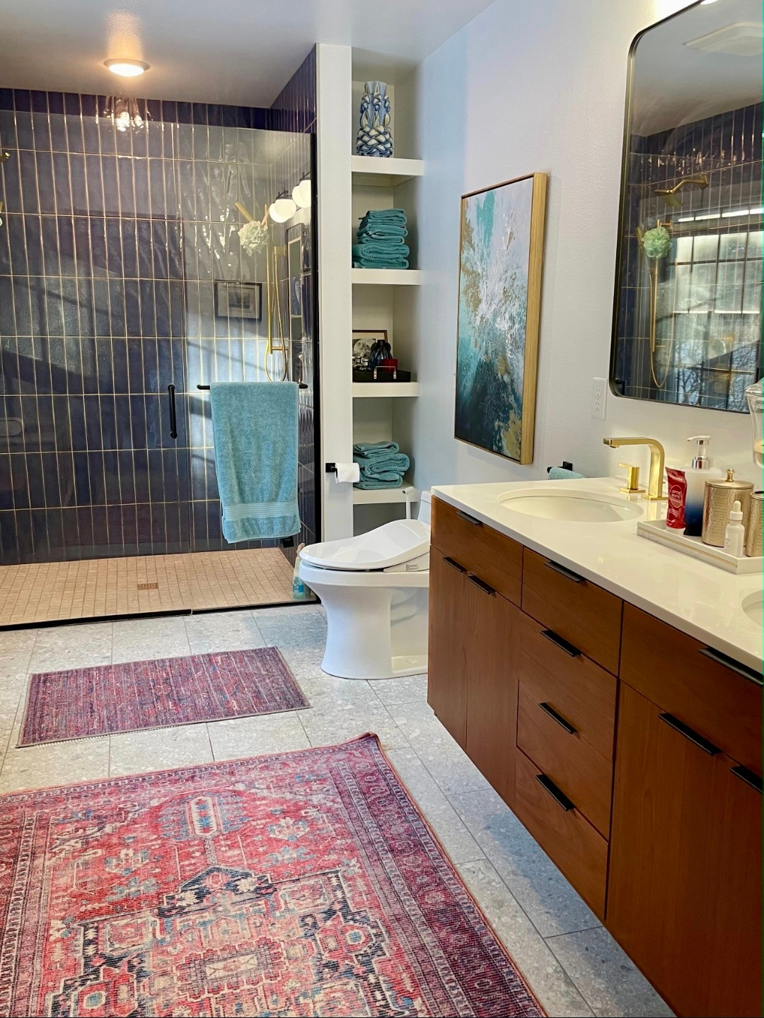 After our work was complete.